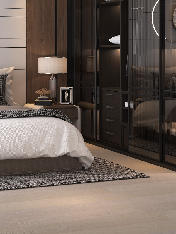 單拼自然白橡木